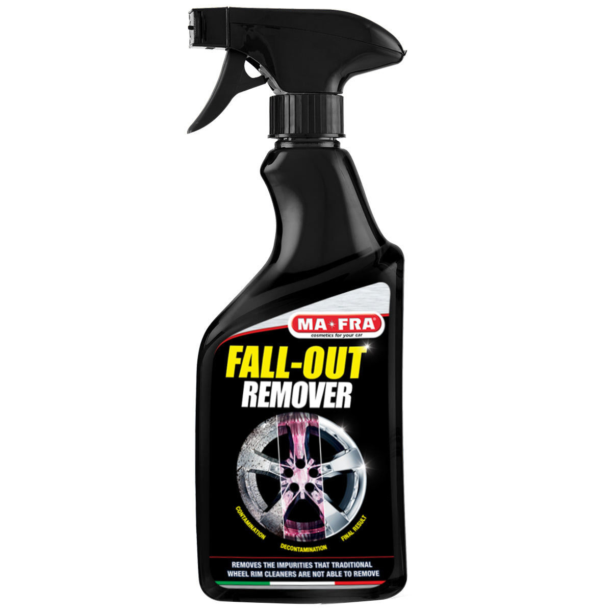 Fall-out iron remover